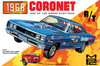 MPC975 MPC Dodge 1968  Coronet Hardtop w/Trailer 1/25