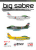 LH307-LH Lift Here Decals 1/32 Big Sabre North American F-86E in Yugoslav Air Service