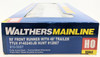 WALM5007  HO Trailer-Train TTUX #140240 w/48' J.B. Hunt Trailer #12807 (Car: yellow, black) 50' Front Runner w/Trailer - Ready to Run
