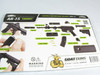 GOAAR-BLACK 1/3 Scale Die Cast AR15 Model Rifle, Black