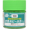 GNZH100 H100 - Fluorescent Green AQUEOUS HOBBY COLOR