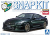 AOS06546 Aoshima 1/32 SNAP KIT #03-MP  NISSAN R35 NISSAN GT-R 2024 (Midnight Purple)