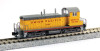 KAT1763480S Kato EMD NW2 - DCC with sound-- Union Pacific #1039 (Armour Yellow, gray, red, silver)176-4380-S