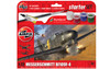 ARX55014 Airfix 1/72 Messerschmitt Bf109F4 Small Starter Set w/paint & glue A55014