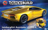 ARXJ6026 Quick Build Lamborghini Aventador LP700-4 Car (Yellow) (Snap)