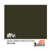 AKI11367 AK Interactive 3G Base Green (Protective)