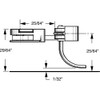 KAD31 HO #31 Plastic-Shank Coupler - Kit - Magne-Matic(R) -- Long 25/64" Underset w/#233 Draft Gear Boxes 2 Pair
