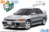 AOS06781 Aoshima 1/24 Snap Car #04-QS CE9A LANCER GSR Evolution? 1995 Queens Silver