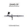 GAA40133 Gaahleri Advanced Series GHAD-39 2 Needle Sets 0.35mm & 0.5mm Airbrush with 2 Gravity Fluid Cups