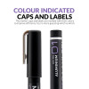GAA45022 Gaahleri Metallic Series Markers Dark Steel 2-pack