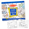 JUMBO COLORING PAD - BLUE