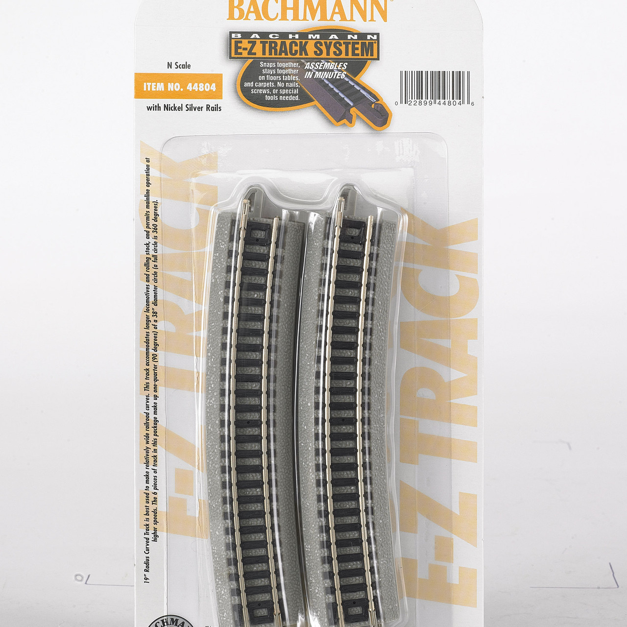 BAC44804 N scale NS EZ 19  Radius Curve 6