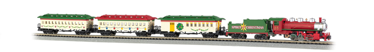 24017 N Scale Spirit of Christmas Train Set