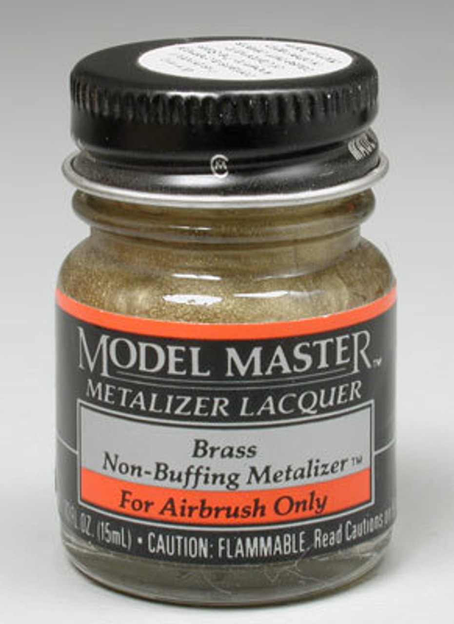 (D)  1417 Brass Metalizer Non-Buffing  1/2 oz (D)  1417 Brass Metalizer Non-Buffing  1/2 oz
