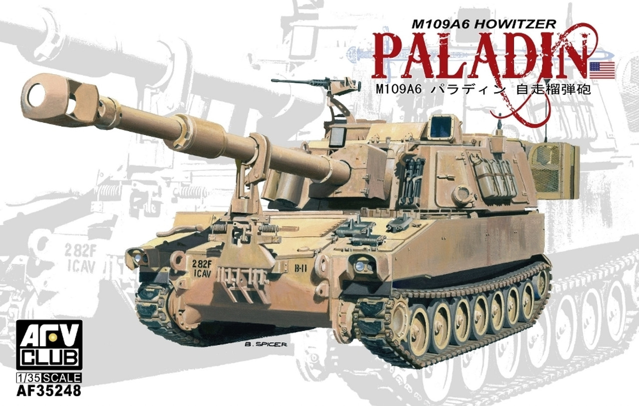 35248 US M109A6 Howitzer Paladin 1/35 35248 US M109A6 Howitzer Paladin 1/35