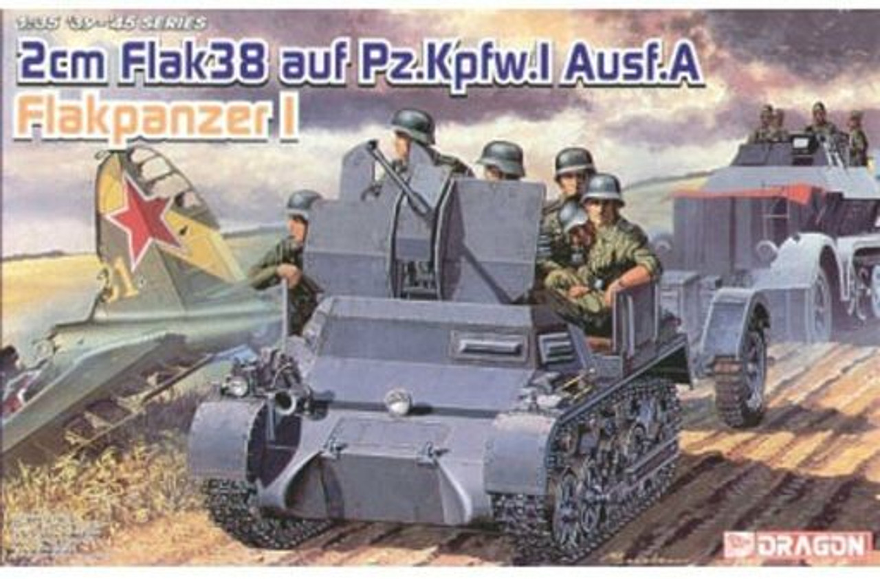 DML6220 2cm Flak38 auf Pz.Kpfw.I Ausf.A Flakpanzer I 1/35