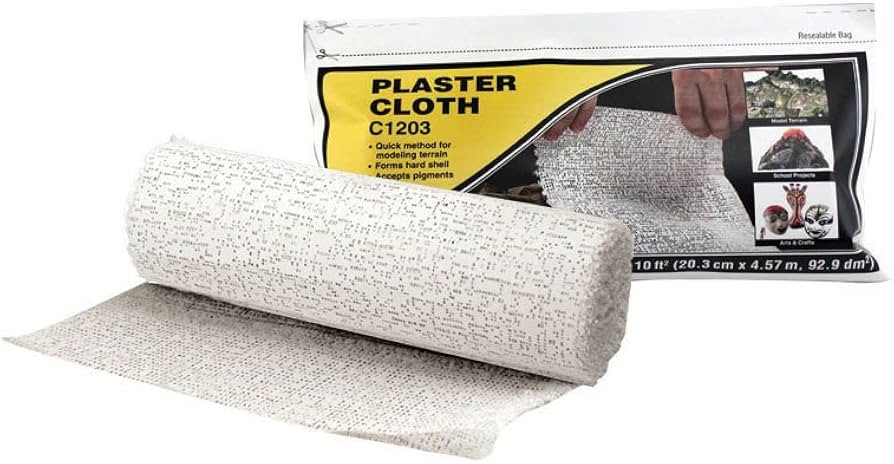 WOOC1203 PLASTER CLOTH 8"X10'ROLL *
