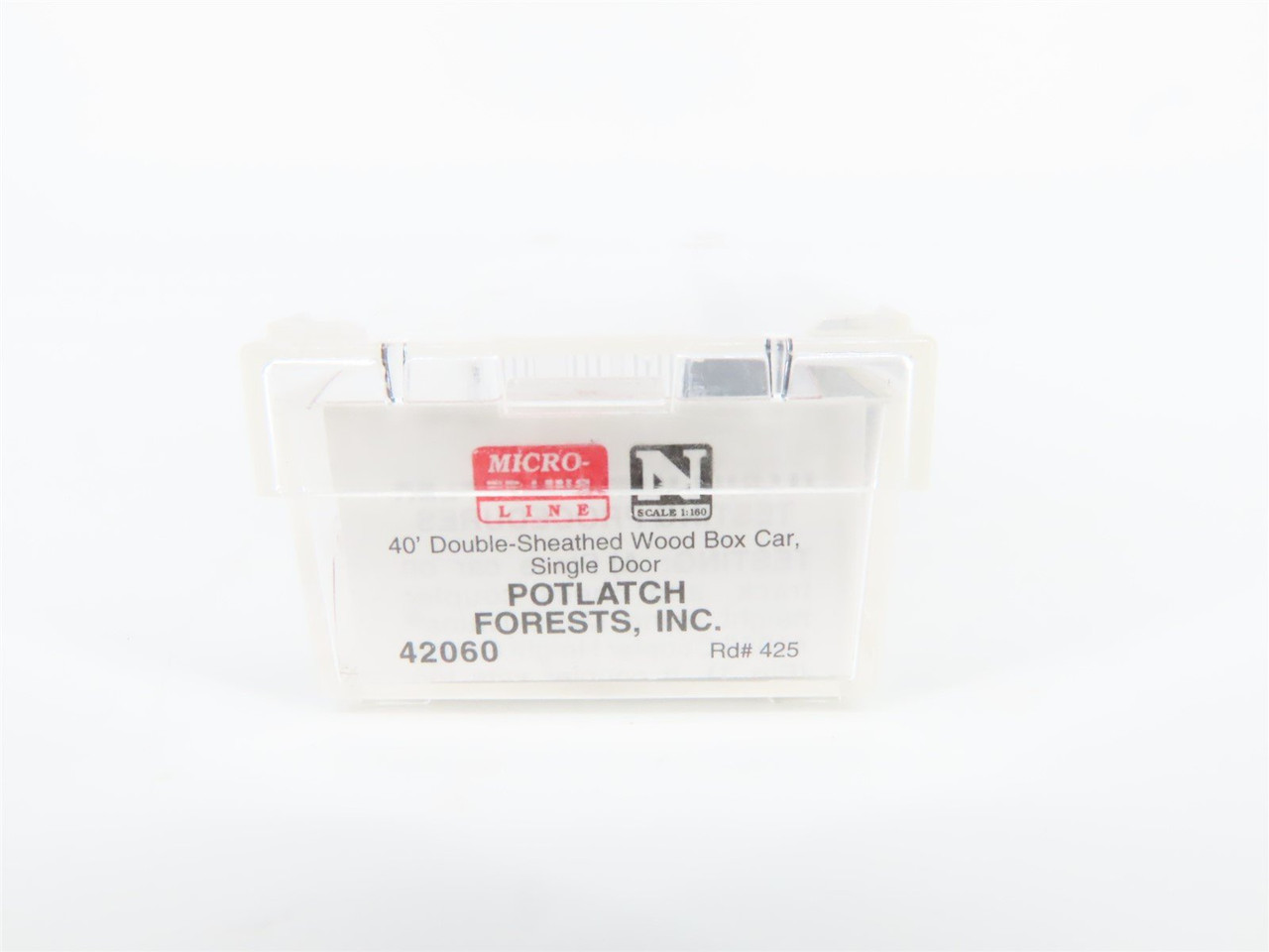 MTL42060 N Potlatch Forests Inc Box Car