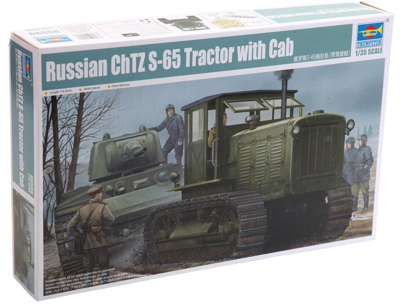 5539 1/35 Russian ChTZ S-65 Tractor with Cab