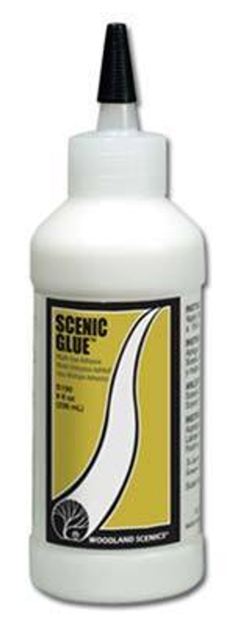 WOOS190  Scenic Glue 8 oz Clear Matte, Flexible