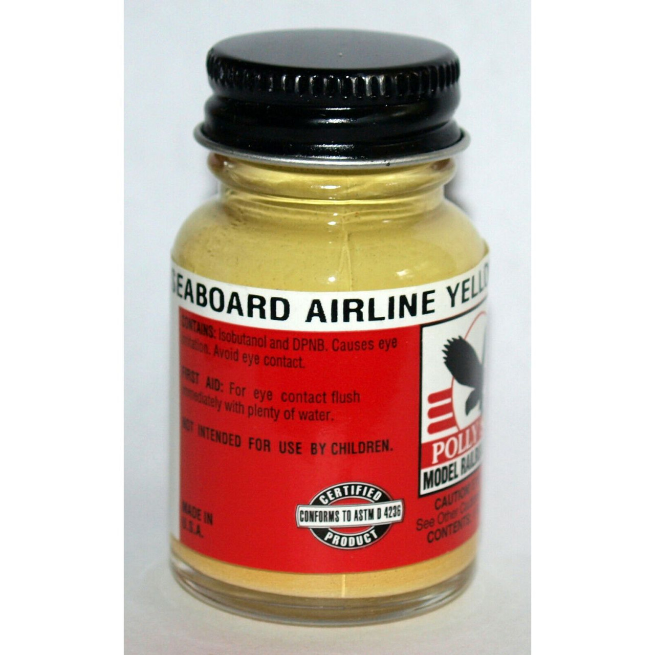 F414384 (D)  Seaboard Air Line Yellow 1oz Polly Scale