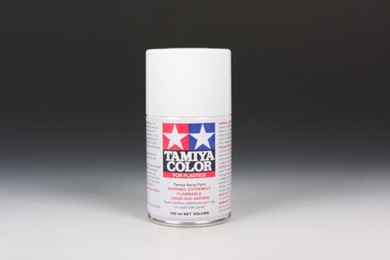 Tamiya 85027 Spray Lacquer TS27 Matte White model paint 3 oz 100 ml