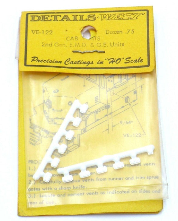 DETW122 HO VE-122 Vent Cab