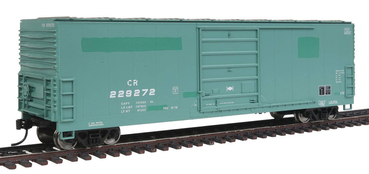 WALM1908 50' Evans Smooth Side Boxcar - Ready to Run -- Conrail #229272