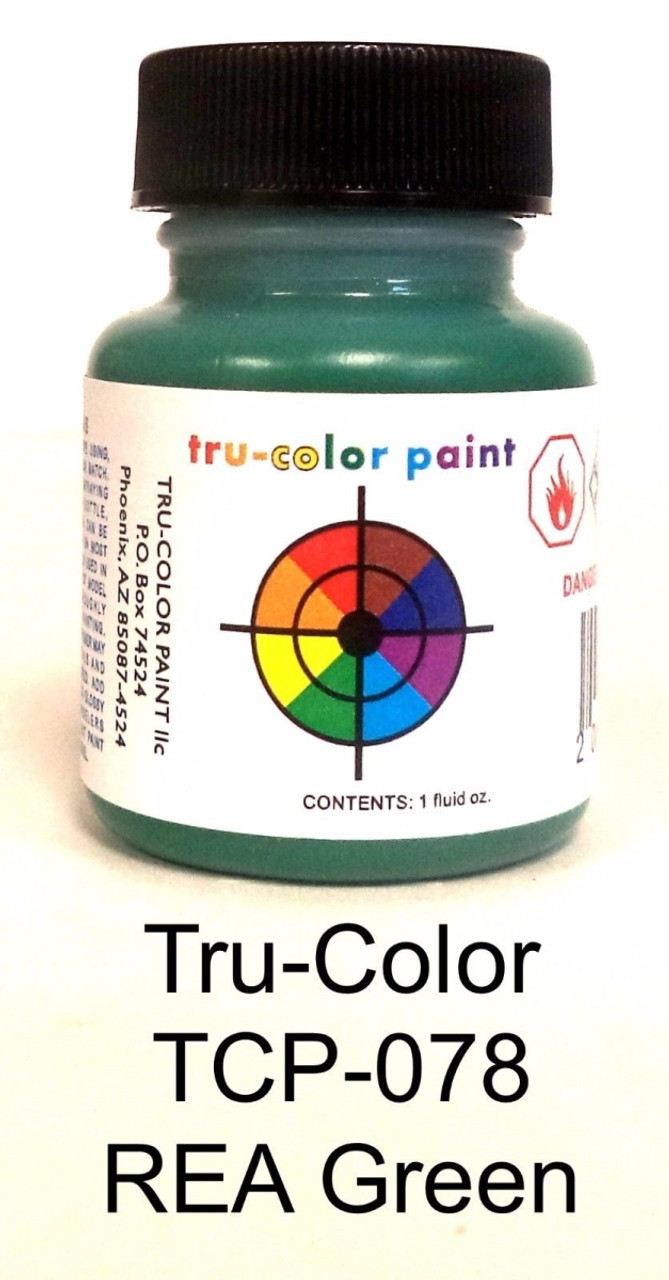 078 Railway Express Agency Green Railroad Color Acrylic Paint 1oz 29.6ml