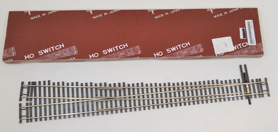 106 Code 100 Nickel Silver #8 Turnout -- Right Hand