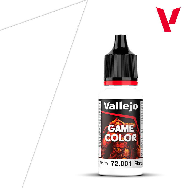 VLJ72001 Vallejo Game Color 001  Dead White (18ml)