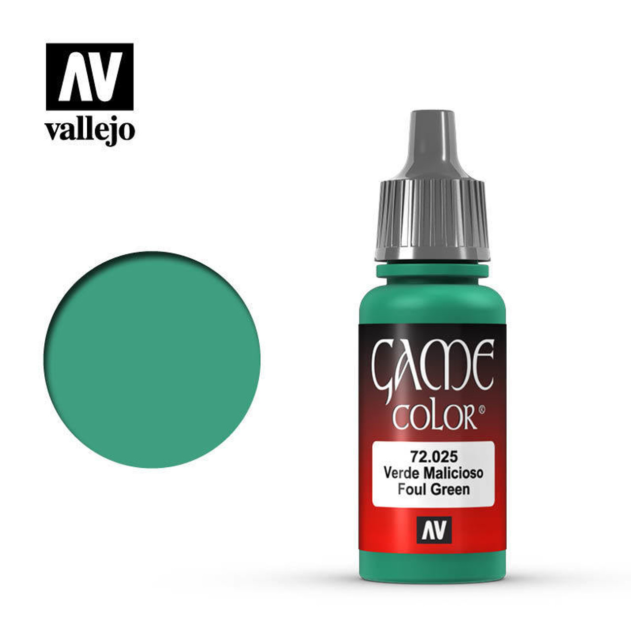 VLJ72025- FOUL GREEN                  Game Color  17ML