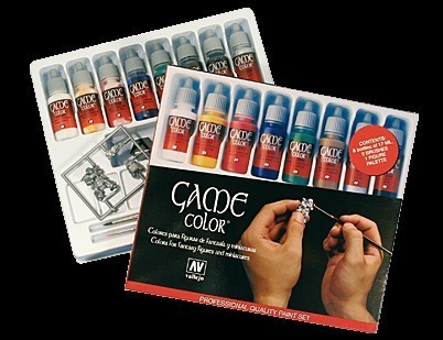 VLJ72208 - GAME COLOR INTRO PAINT SET  17ML