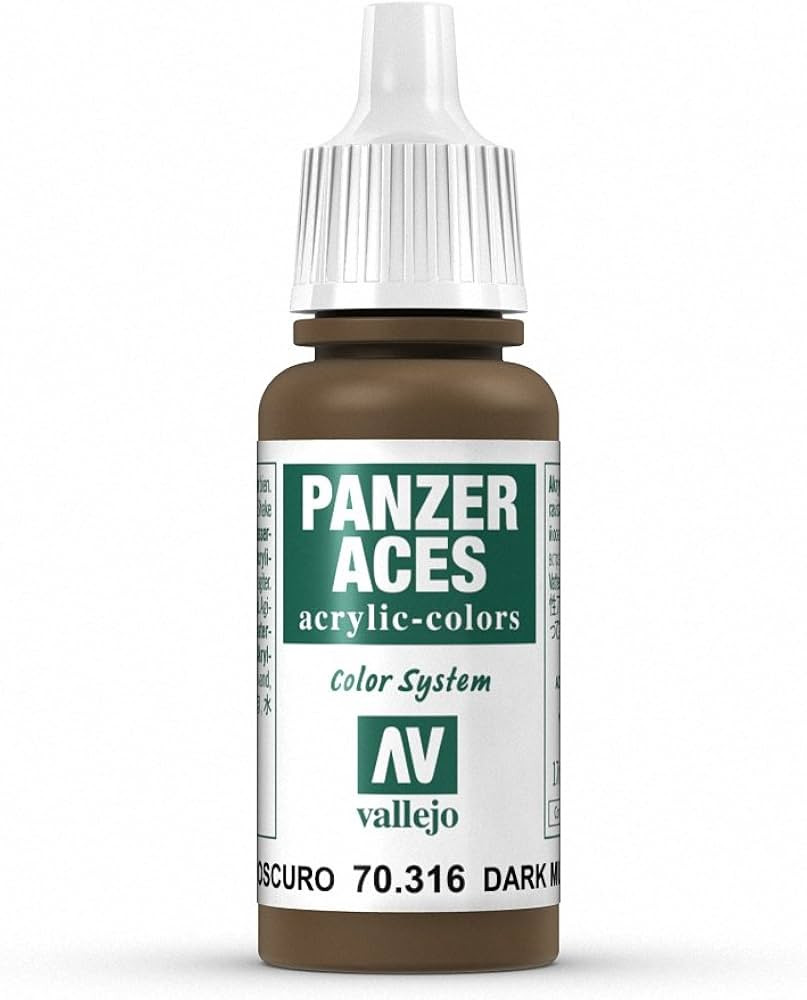 VLJ70316 - DARK MUD PANZER ACES        17ML