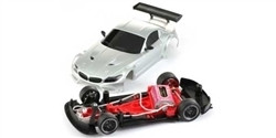 1:32 NSR BMW Z4 (E89) GT3 SILVER Test Car