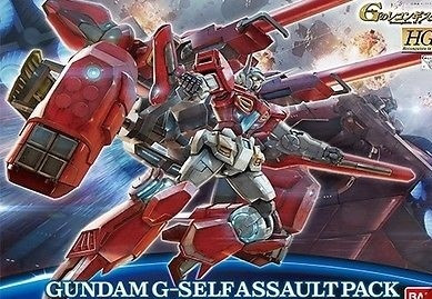 196421 1/144 Gundam G-Self w/ Assault Pack Gundam G-Rec