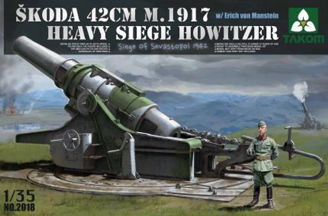 TAO2018  German Skoda 42cm Howitzer 1/35