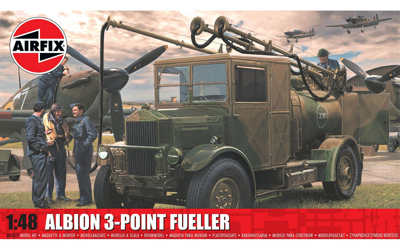 ARX3312 Albion AM463 3-Point Refueling Truck 1:48