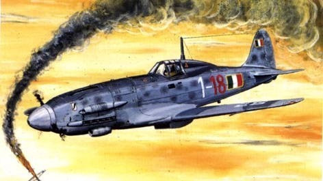 Discontinued 1:48 Macchi Mc.205 Veltro Italian Fighter