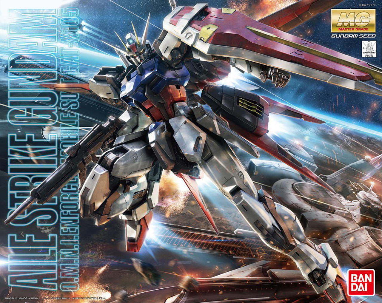 Bandai 2203515 Master Grade Aile Strike Gundam Ver. Rm "Gundam SEED"