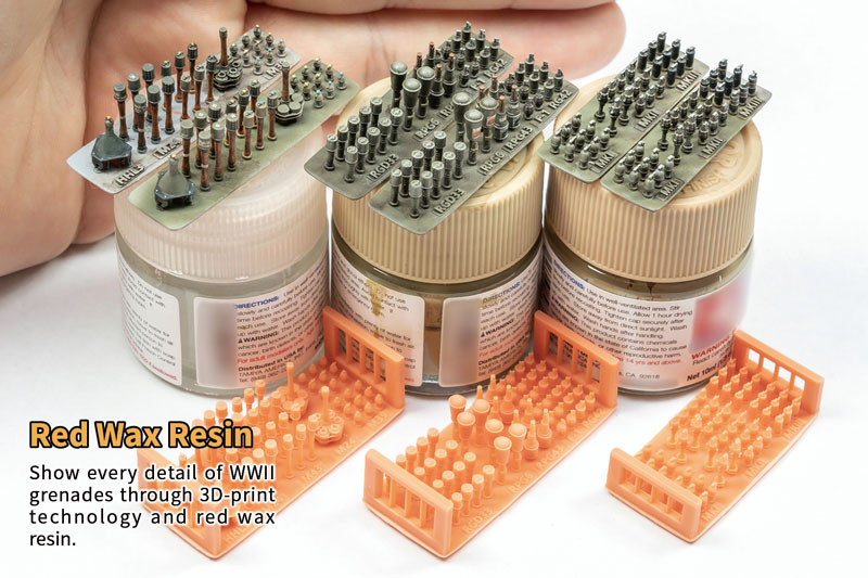 LIA0421 3D-Print Russia Grenade WWII x 58 (1/35)