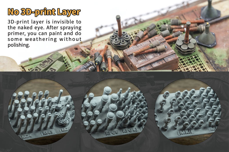 LIA0421 3D-Print Russia Grenade WWII x 58 (1/35)