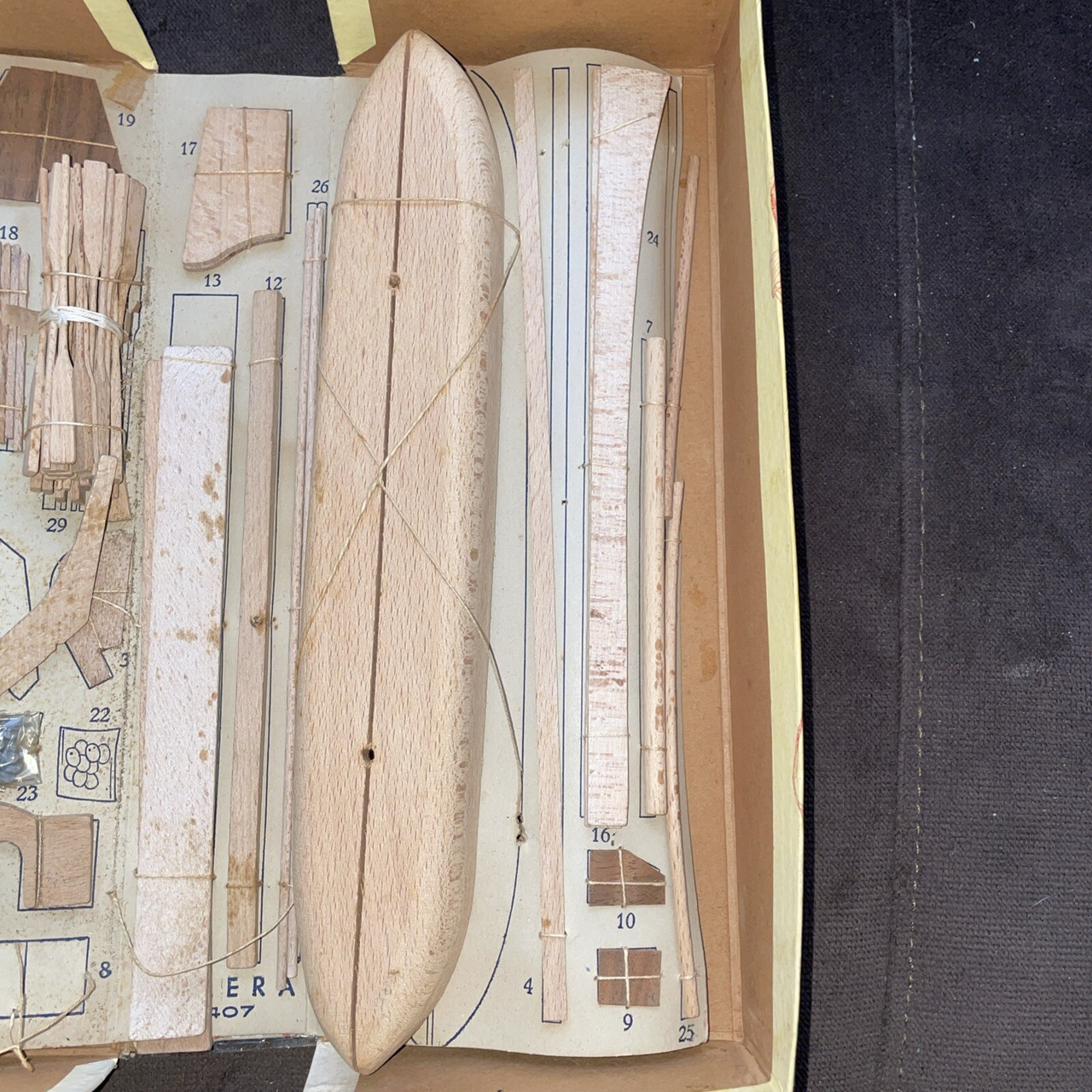 Mediterranean Galley Wood Ship Model Constructo R-407