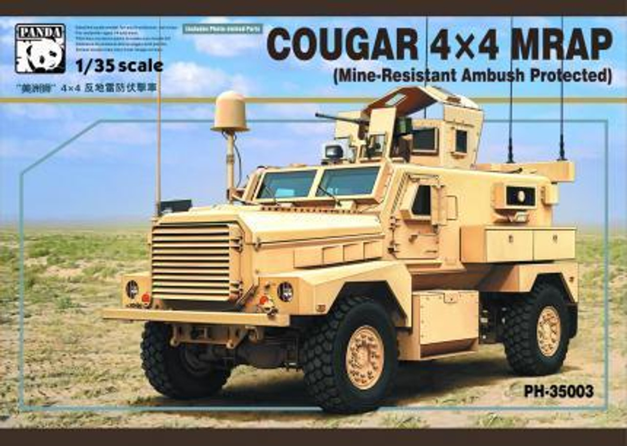 35003 1/35 US Army Cougar 4x4 MRAP (Mine Resistant Ambush Protected) Vehicle 35003 1/35 US Army Cougar 4x4 MRAP (Mine Resistant Ambush Protected) Vehicle