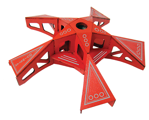 EST7241 Qunistar Model Rocket Kit, Skill Level 3