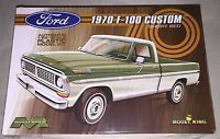 1228 1:25 1970 Ford F100 Custom Cab Pickup Truck w/Short Bed (Ltd Prod)