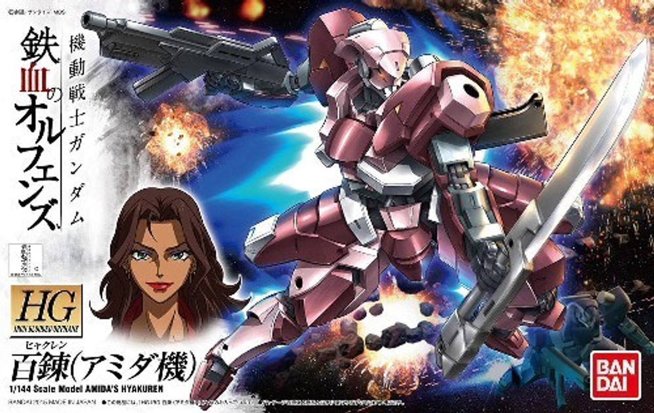 BAN202307 HG Orphans 1/144 Hyakuren Iron-Blooded Orphans BAN202307 HG Orphans 1/144 Hyakuren Iron-Blooded Orphans
