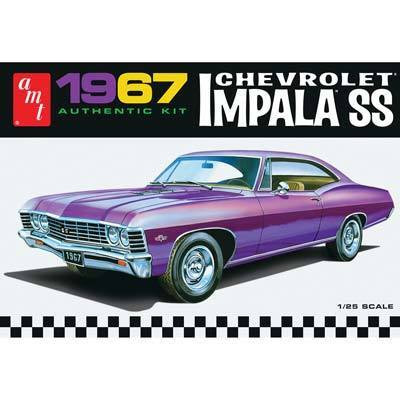 AMT981 Chevy 1967 Impala SS (Stock) 1/25