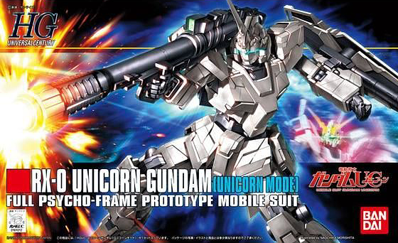 BAN2079325 Bandai HGUC 1/144 #101 RX-0 Unicorn Gundam (Unicorn Mode) 'Gundam UC'