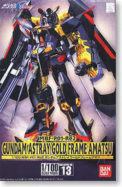 145071 #13 Gundam Astray Gold Frame Amatu Mina "Gundam SEED Astray" Bandai 1/100 SEED Destiny